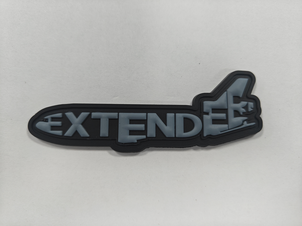 KC-46 Extender Word Patch - PVC/Rubber - Danger Close Apparel