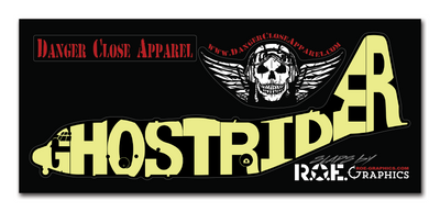 AC-130J Ghostrider Word Slap - Decal - Danger Close Apparel