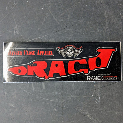 U-28A Draco Word Slap - Decal - Danger Close Apparel