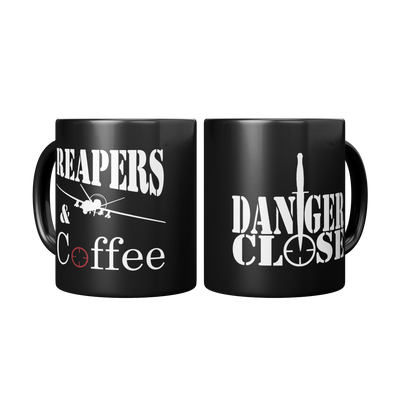Reapers and Coffee Mug - 11oz - Danger Close Apparel