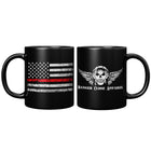 Thin Red Line Mug - Danger Close Apparel - Military Aviation