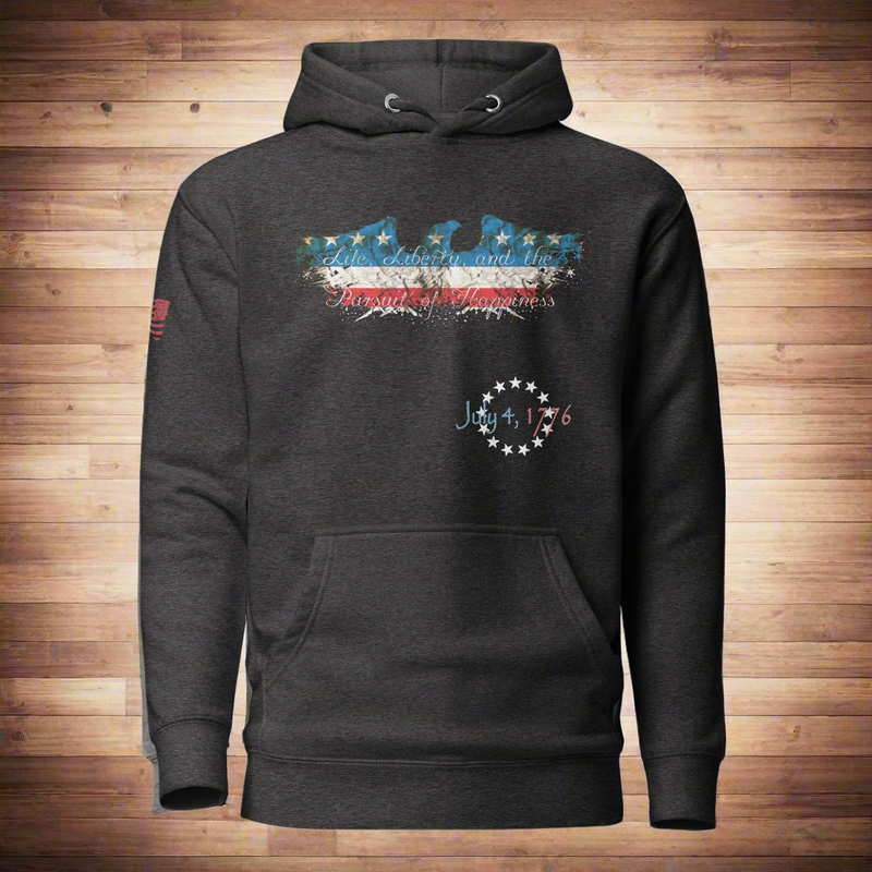 Life, Liberty, and the Pursuit of Happiness - Unisex Hoodie