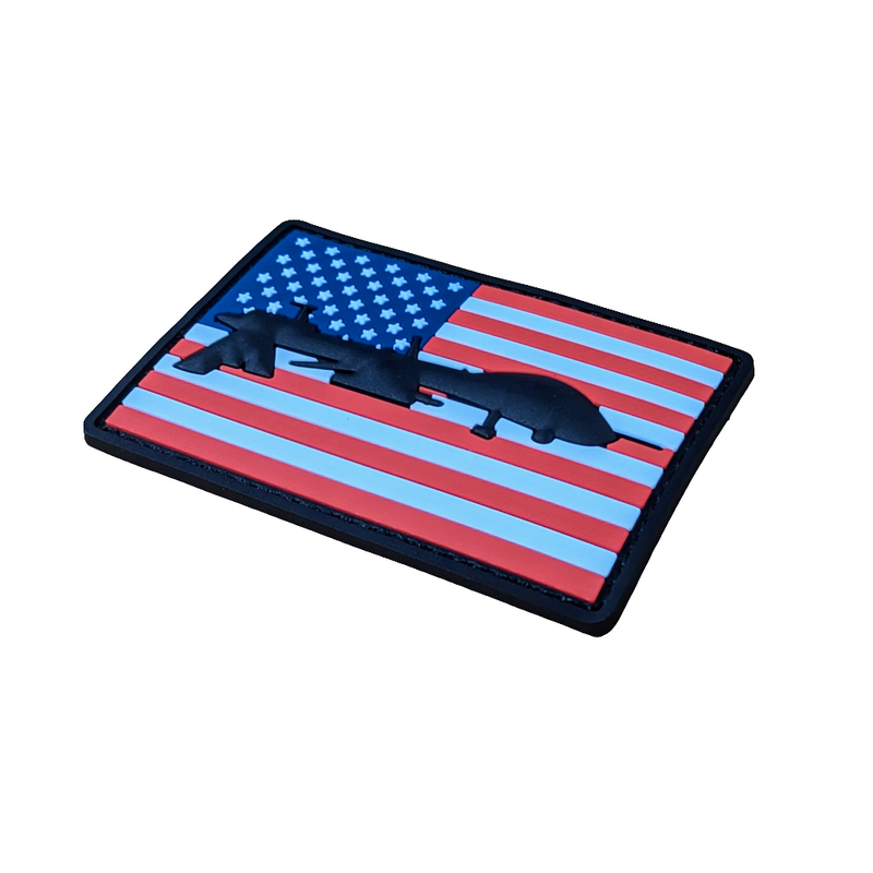 MQ-1 Predator Flag Patch - PVC/Rubberized