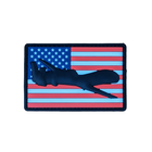 RQ-4 Global Hawk Flag Patch - PVC/Rubberized