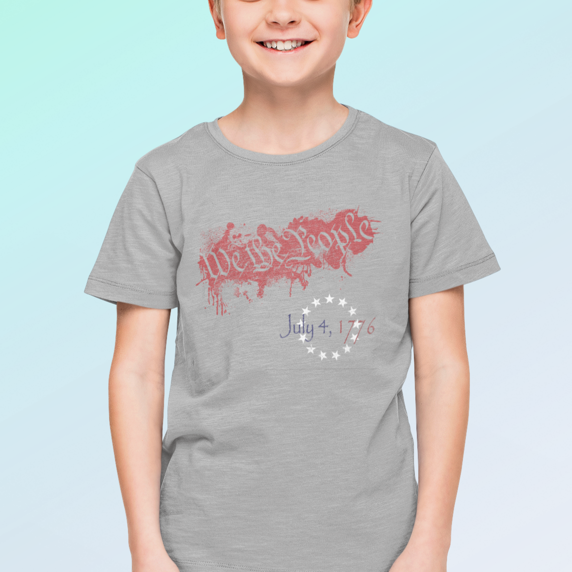 We The People - 4th of July - Kids Tee - Danger Close Apparel