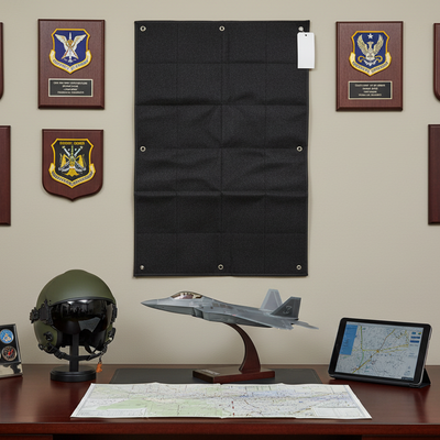 Tactical Patch Wall Panel | Hook & Loop Display for Morale Patches