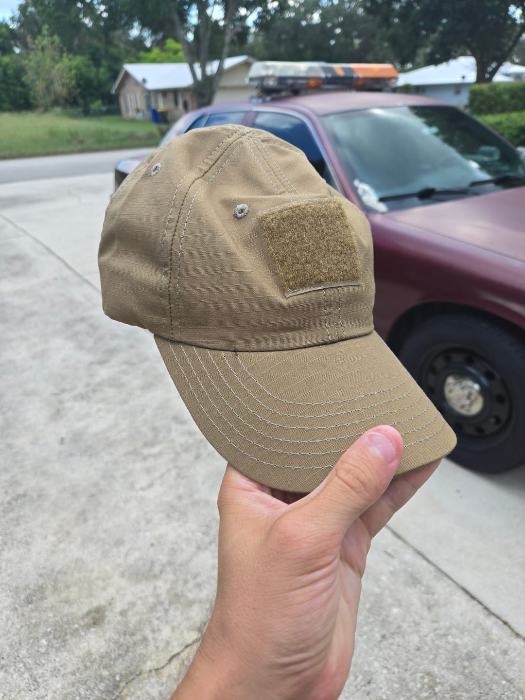 Coyote Sand Tactical Ball Cap
