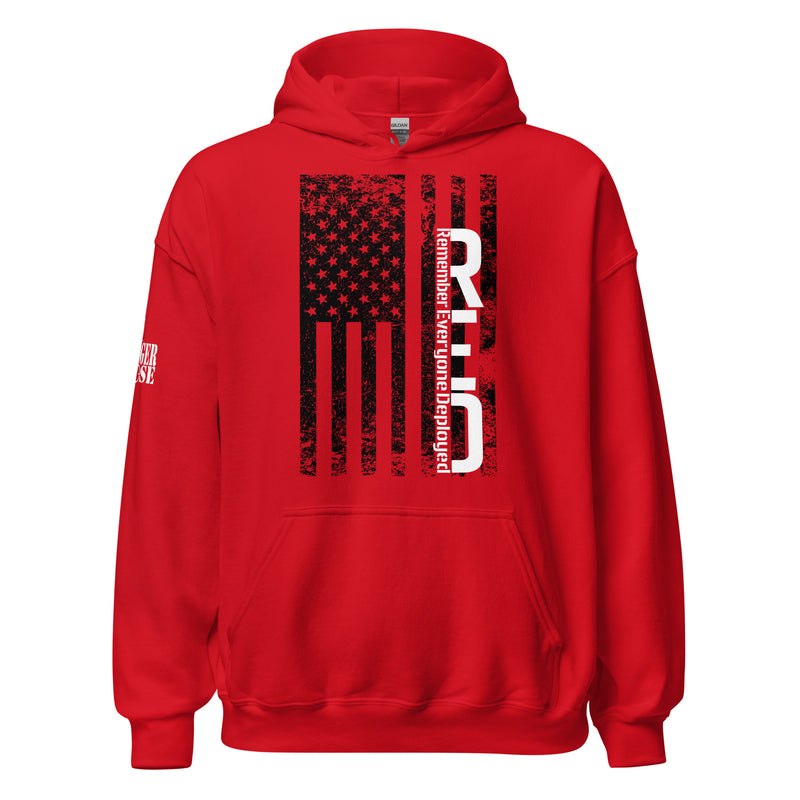 Remember Everyone Deployed (RED Friday) Hoodie - Danger Close Apparel - Military Aviation