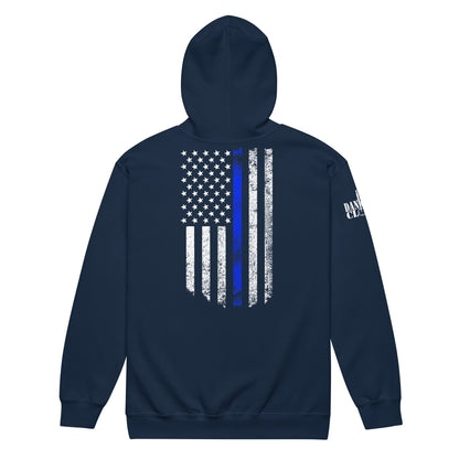Thin Blue Line Flag - Unisex Hoodie - Danger Close Apparel