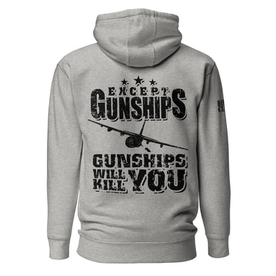 Gunships Will Kill You - AC-130 - Unisex Hoodie - Danger Close Apparel