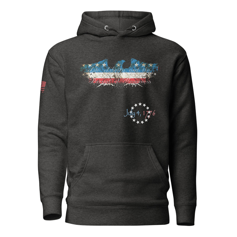 Life, Liberty, and the Pursuit of Happiness - Unisex Hoodie