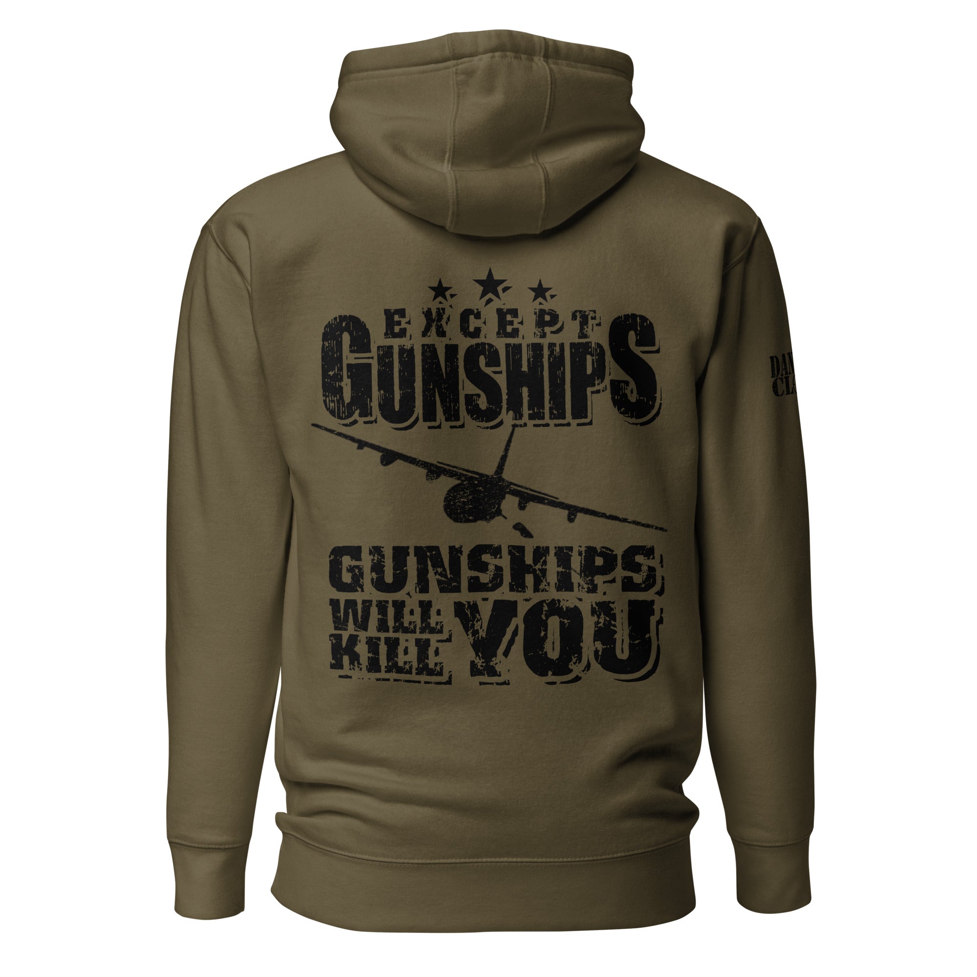 Gunships Will Kill You - AC-130 - Unisex Hoodie - Danger Close Apparel