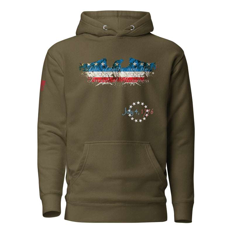 Life, Liberty, and the Pursuit of Happiness - Unisex Hoodie