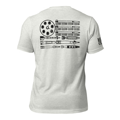 A-10 Bullet Flag Unisex t-shirt - Danger Close Apparel