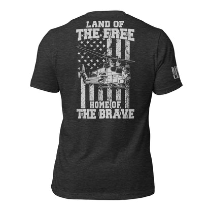 AH-1W Home of the Brave Unisex t-shirt - Danger Close Apparel