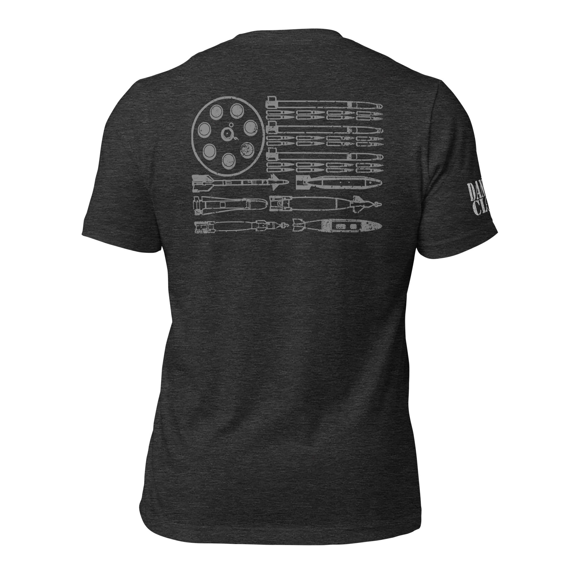 A-10 Bullet Flag Unisex t-shirt - Danger Close Apparel