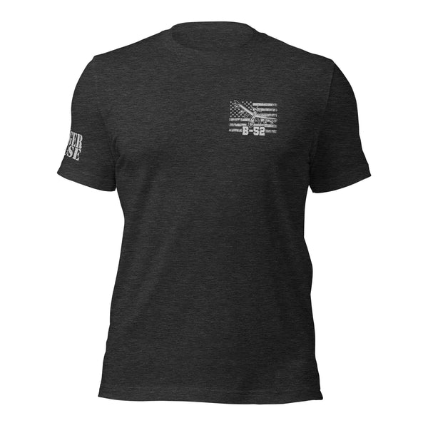 B-52 Because of the Brave Unisex t-shirt - Danger Close Apparel - Military Aviation