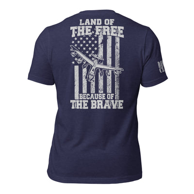 B-52 Because of the Brave Unisex t-shirt - Danger Close Apparel