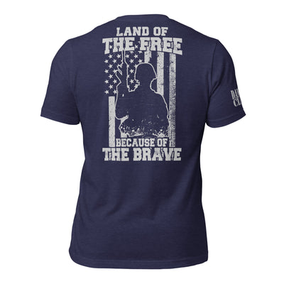 11B Because of the Brave Unisex t-shirt - Danger Close Apparel