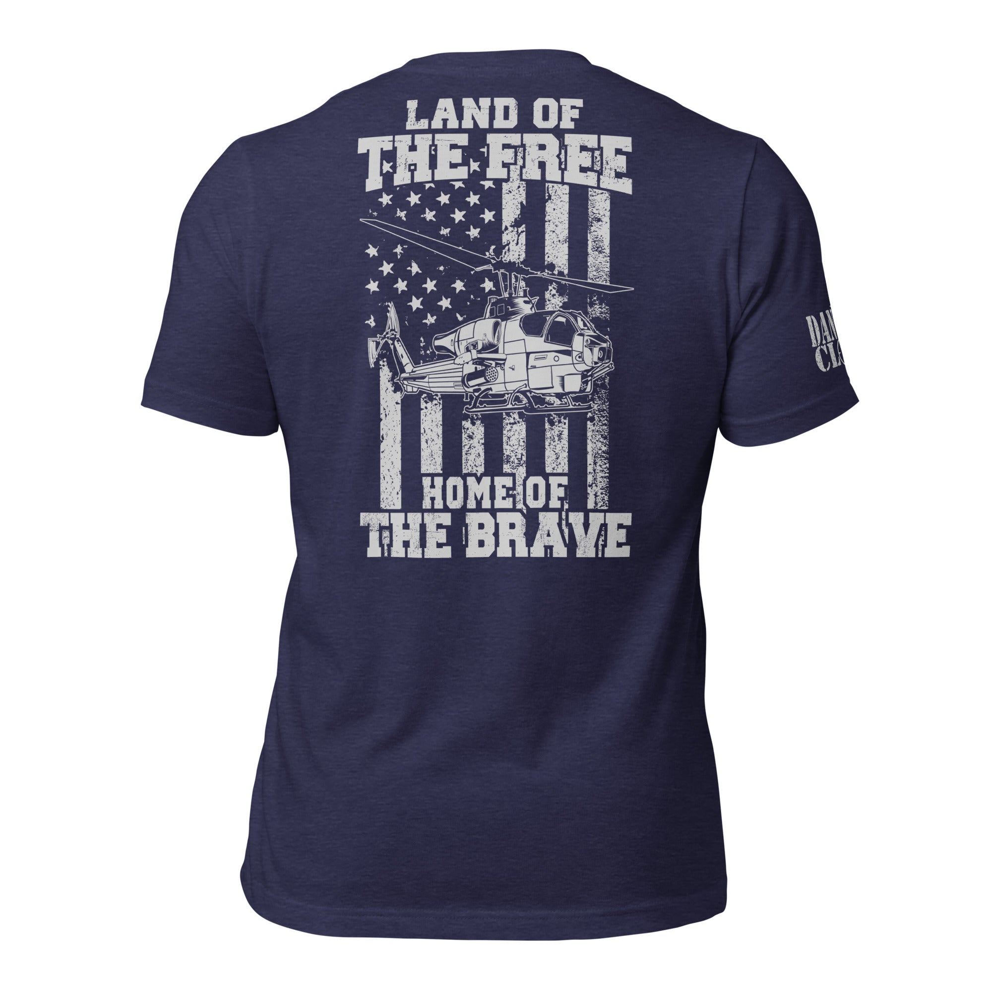 AH-1W Home of the Brave Unisex t-shirt - Danger Close Apparel