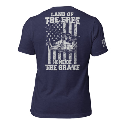 AH-1W Home of the Brave Unisex t-shirt - Danger Close Apparel