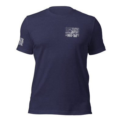 MV-22 Home of the Brave Unisex Tee - Danger Close Apparel
