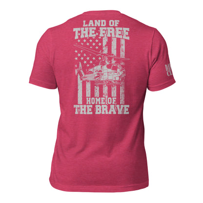 AH-1W Home of the Brave Unisex t-shirt - Danger Close Apparel
