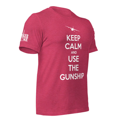 Keep Calm and Use the Gunship Unisex t-shirt - Danger Close Apparel
