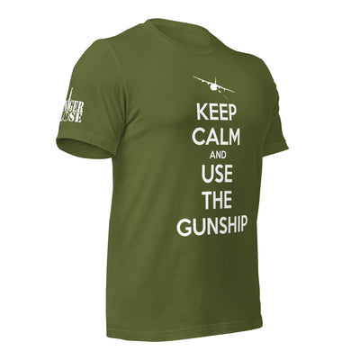 Keep Calm and Use the Gunship Unisex t-shirt - Danger Close Apparel