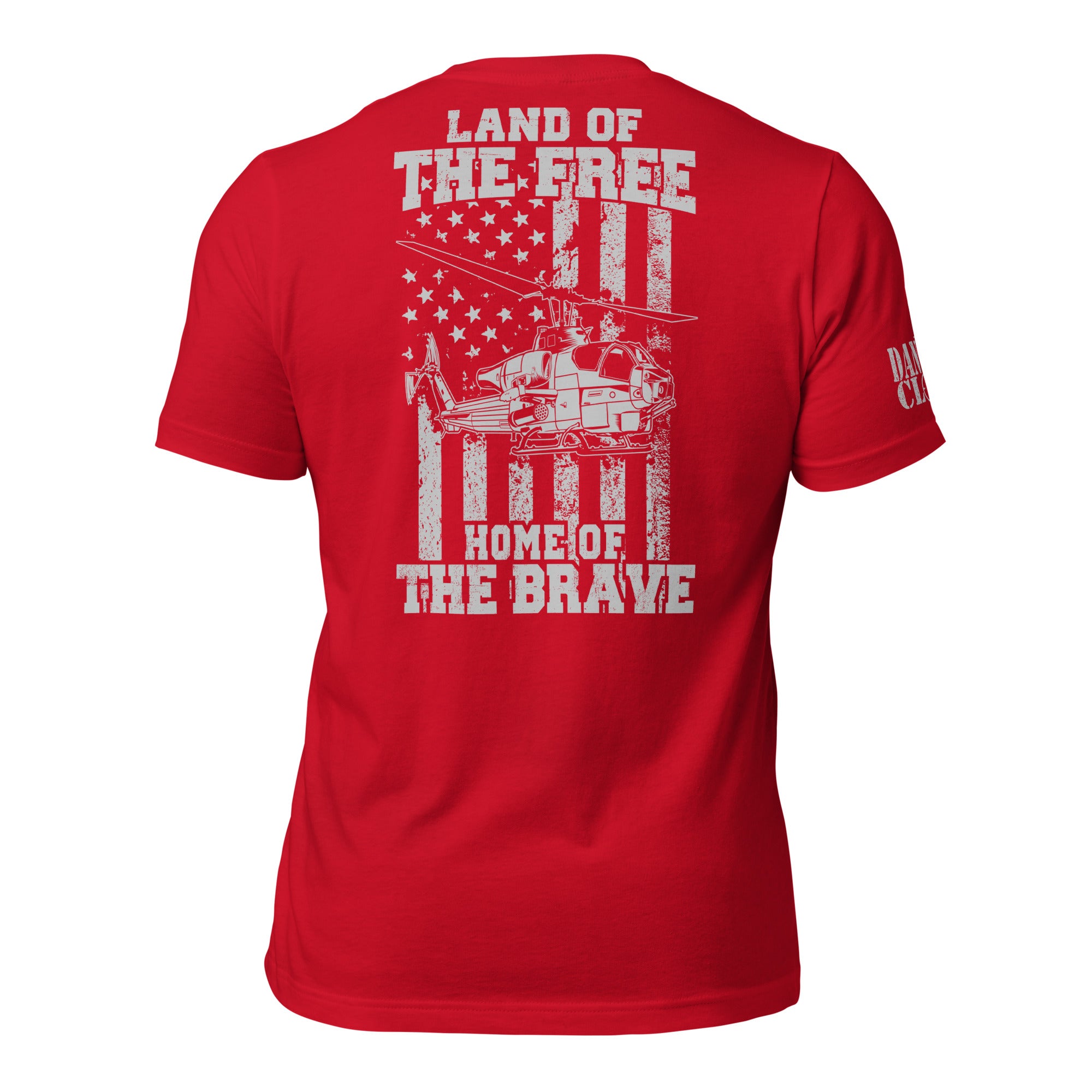 AH-1W Home of the Brave Unisex t-shirt - Danger Close Apparel