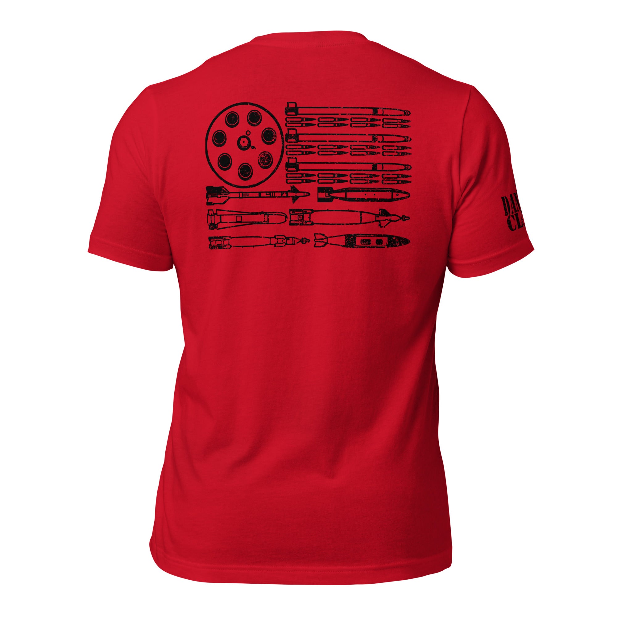 A-10 Bullet Flag Unisex t-shirt - Danger Close Apparel