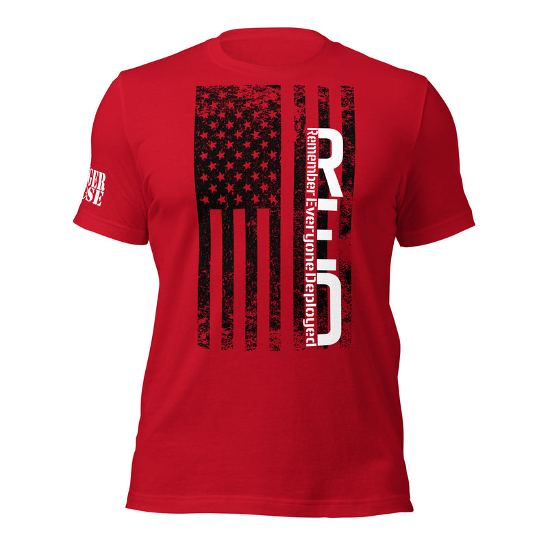 Remember Everyone Deployed (RED Friday) - Unisex Tee - Danger Close Apparel - Military Aviation