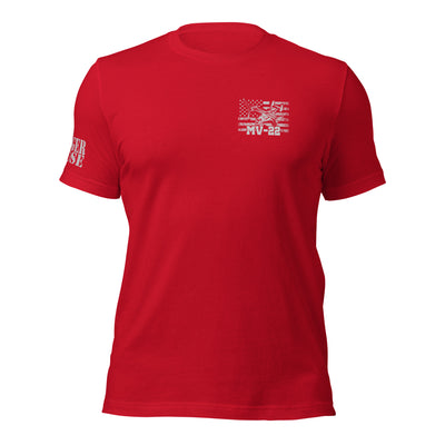 MV-22 Home of the Brave Unisex Tee - Danger Close Apparel