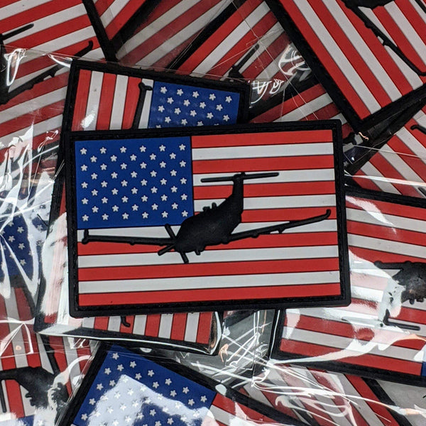 American Flag Subdued PVC Patch - Danger Close Apparel