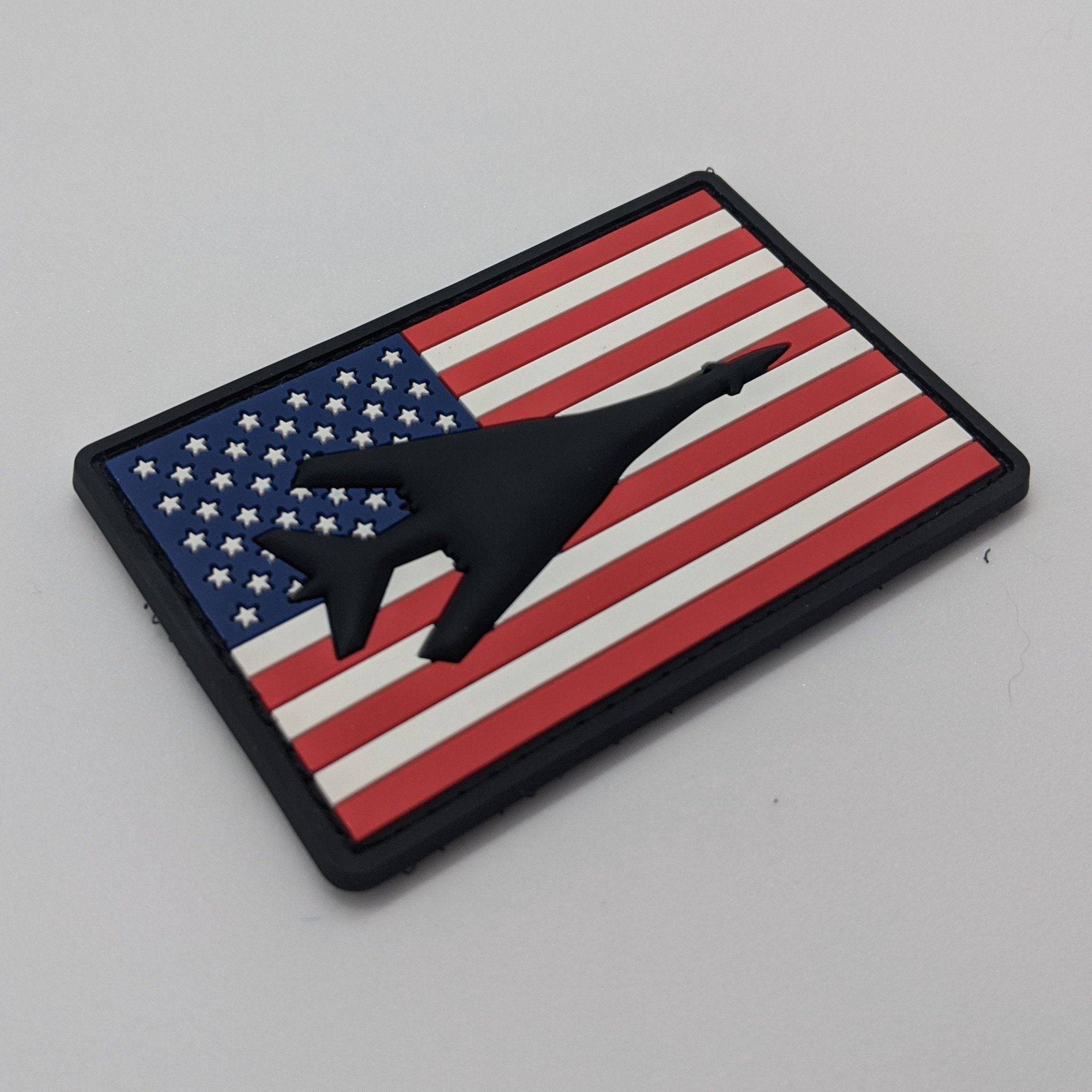 B-1B Lancer Flag Patch - PVC/Rubber - Danger Close Apparel