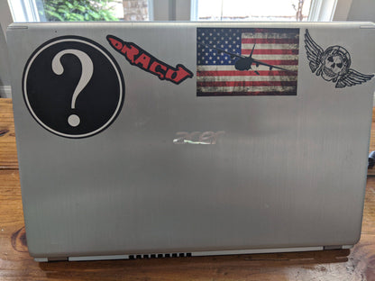 AC-130 - American Flag Decal - Danger Close Apparel