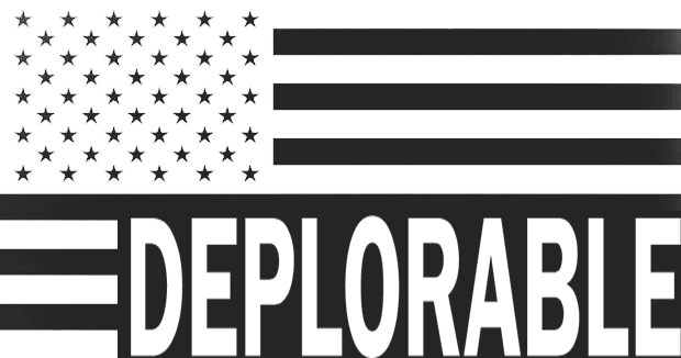 Deplorable Flag Decal - Danger Close Apparel