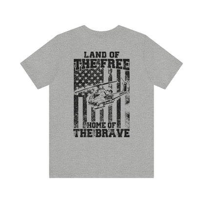 Home of the Brave AH-1 - Men's and Women's Tee - Danger Close Apparel