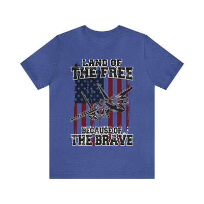 Because of the Brave F-15E - Men's and Women's Tee - Danger Close Apparel