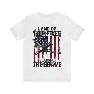 Because of the Brave 2.0 B-1B - Men's and Women's Tee - Danger Close Apparel