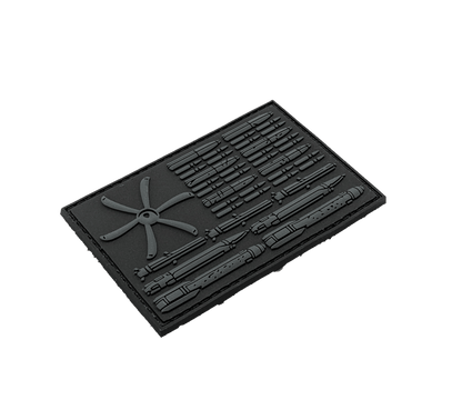 Bullet Flag - AC-130J - PVC Patches - Danger Close Apparel