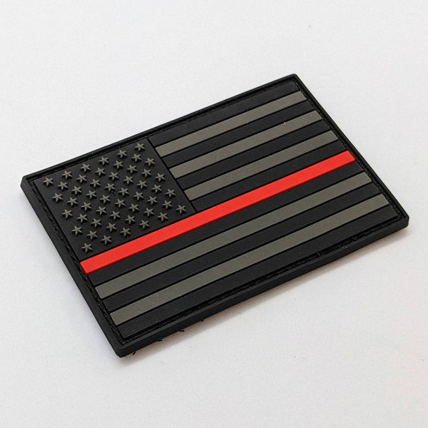 Thin Red Line Flag Patch - Danger Close Apparel