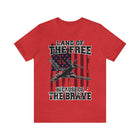Because of the Brave 2.0 B-1B - Men's and Women's Tee - Danger Close Apparel