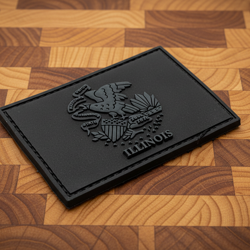 Urban Camo State Flag - PVC Patches - Danger Close Apparel
