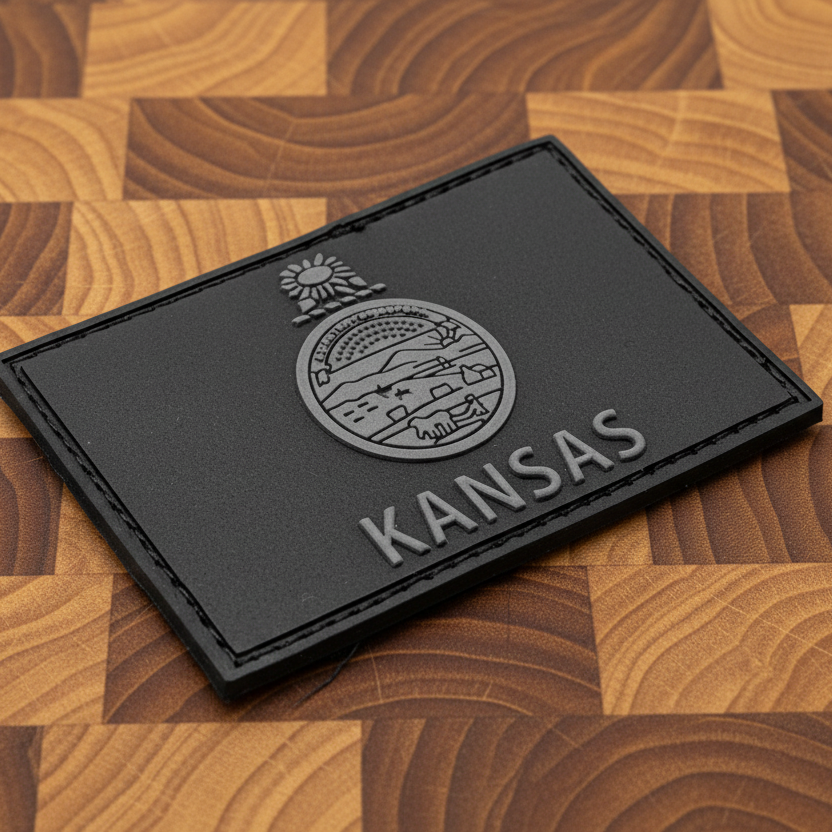 Urban Camo State Flag - PVC Patches - Danger Close Apparel