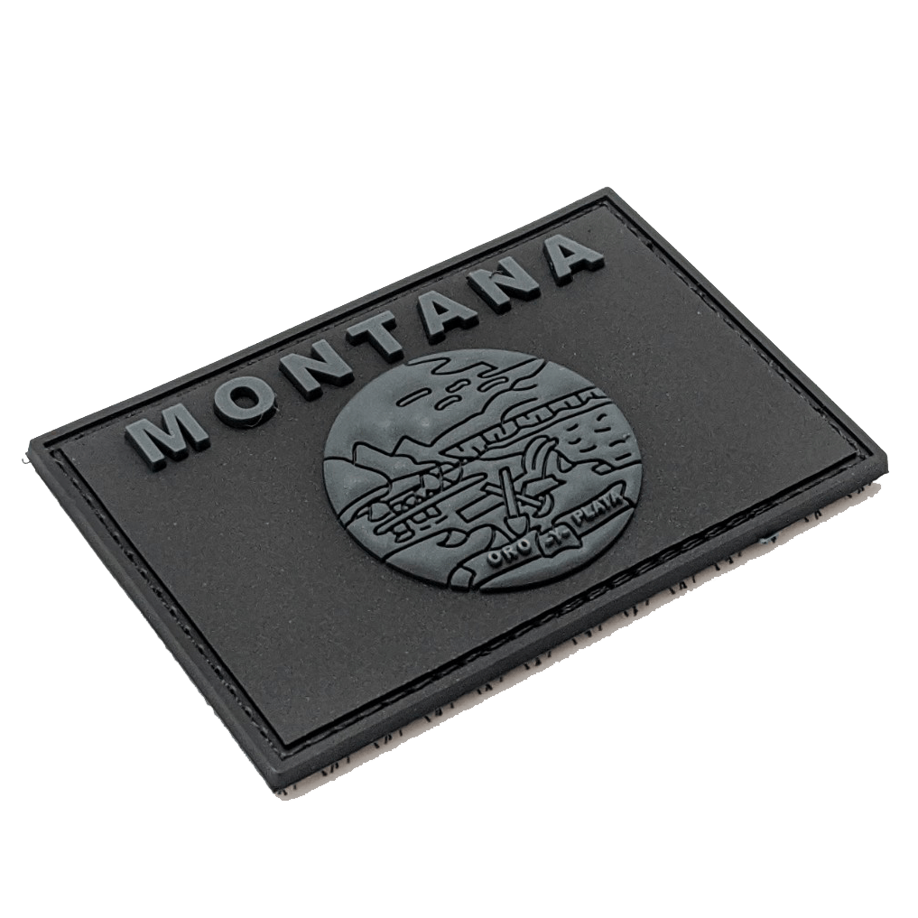 Urban Camo State Flag - PVC Patches - Danger Close Apparel