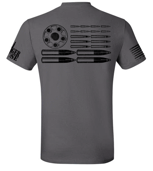 AC-130U Bullet Flag T-shirt - Danger Close Apparel