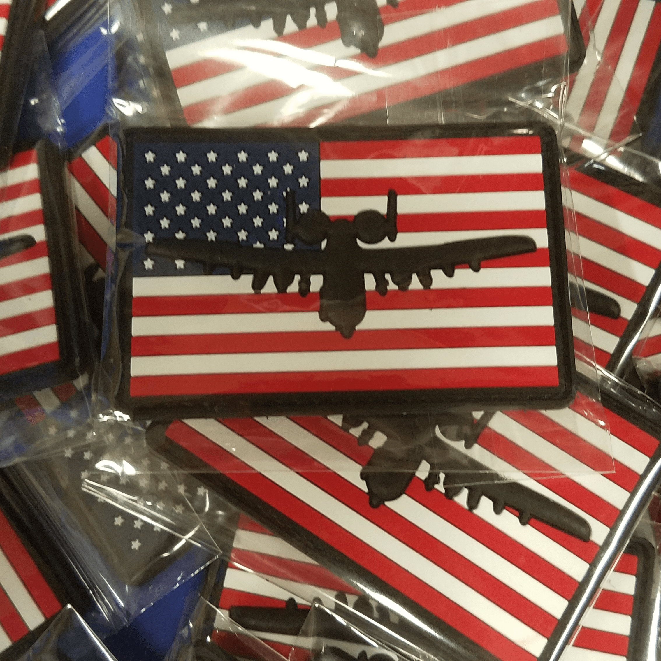 A-10 Warthog Flag Patch - PVC/Rubber - Danger Close Apparel