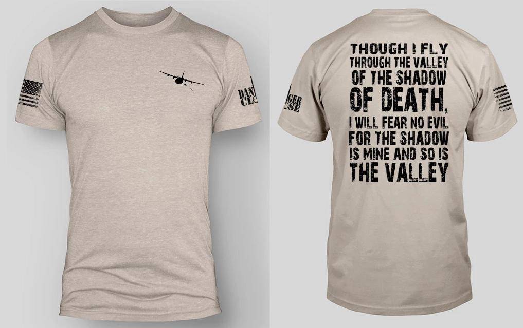 I am the Shadow of Death - AC-130 Gunship - Danger Close Apparel
