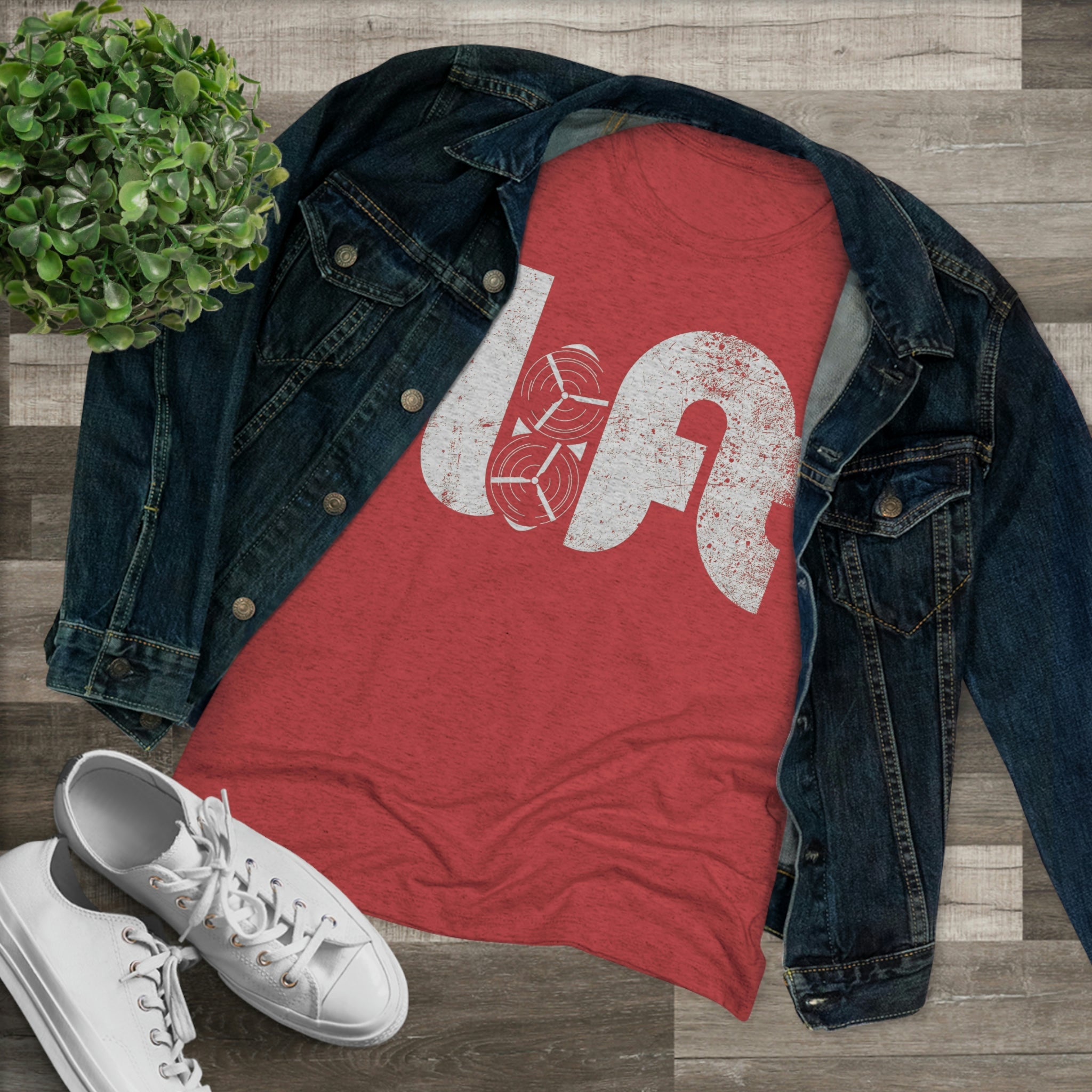 CH-47 LIFT Women's Triblend Tee - Danger Close Apparel